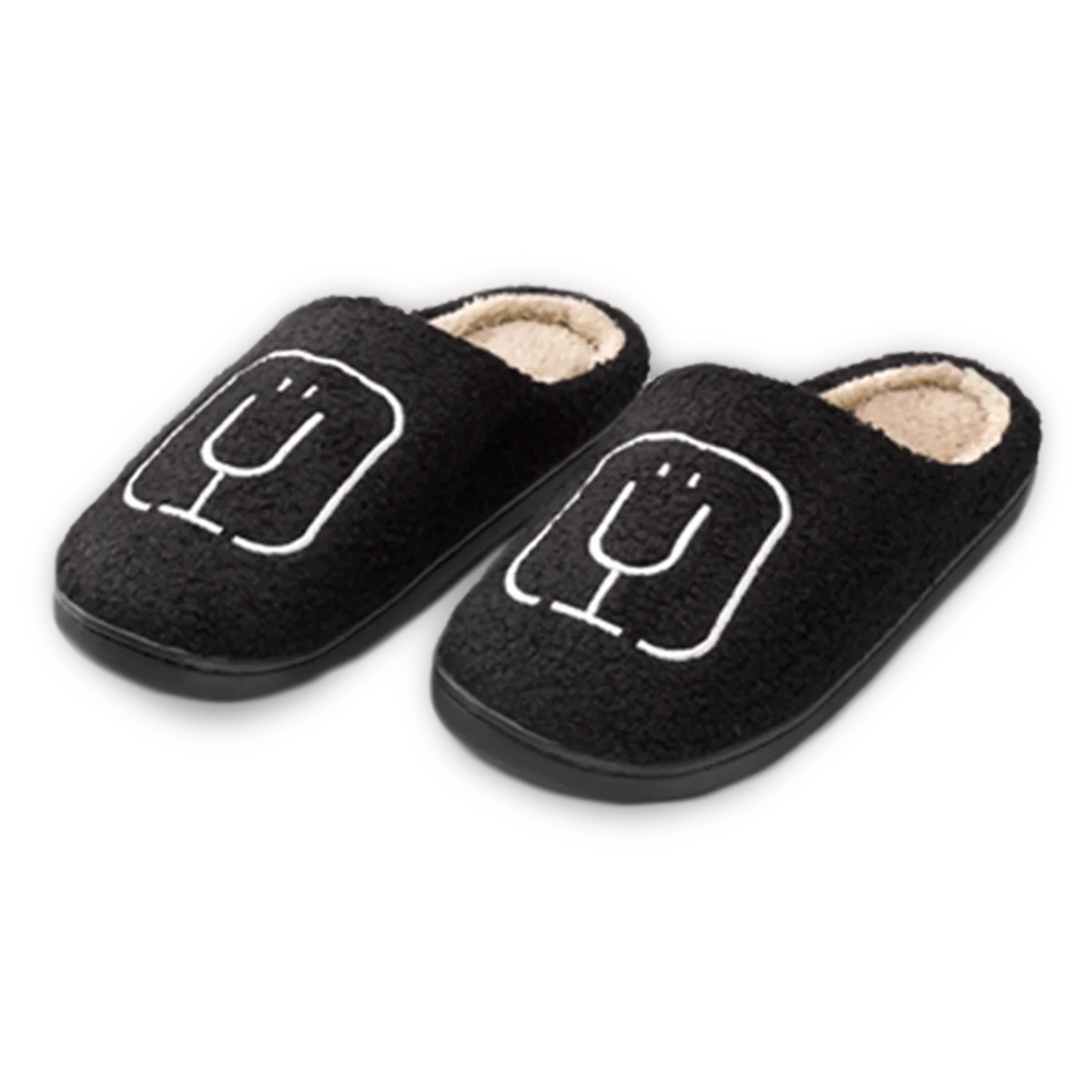 brumate-fuzzy-slippers-black-b0 apparel-slippers.webp